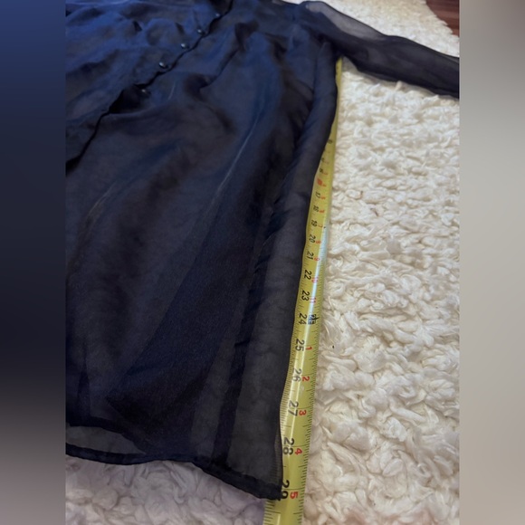 Vintage Long sheet cover up  Navy Midi Dress - Picture 10 of 14